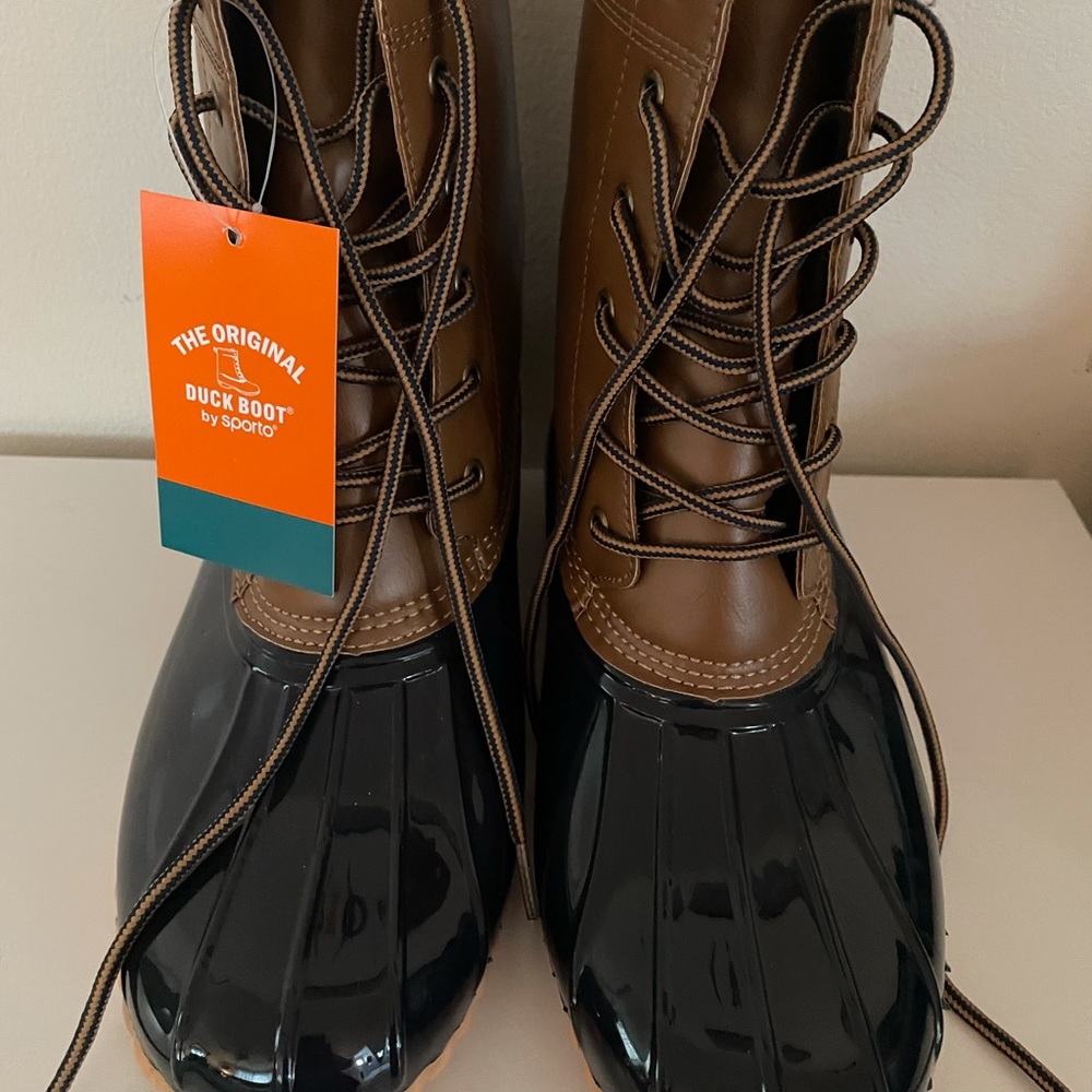 Brand New Duck Boots Size 9